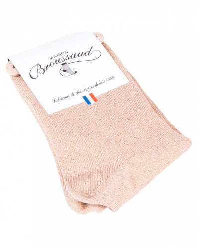 Women's cotton socks Maison Broussaud Les Roulottées (Rose)