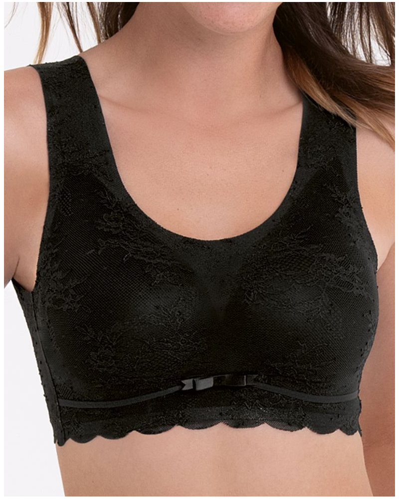 Bralette preformado Anita Essential Lace (Negro)