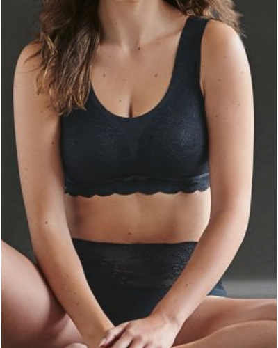 Bralette coque Anita Essential Lace (Noir)