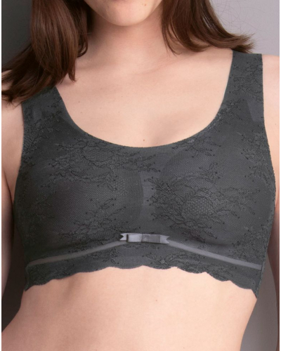 Bralette coque Anita Essential Lace (Anthracite)