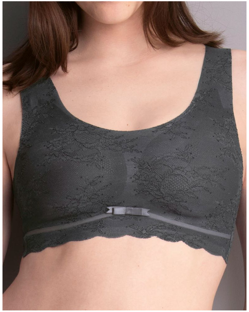 Padded bralette Anita Essential Lace (Anthracite)