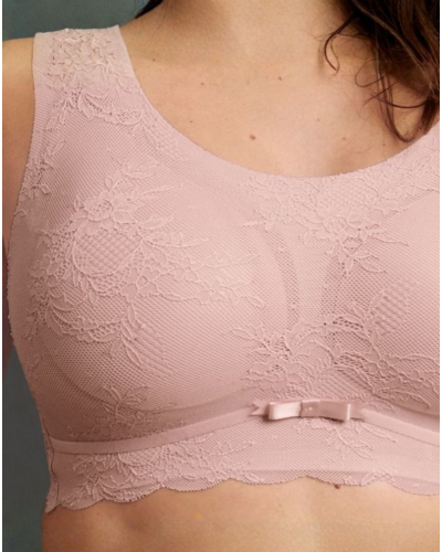 Bralette coque Anita Essential Lace (Bois de Rose)