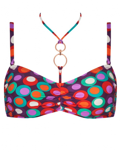 Bath bra bandeau Antigel La Pois Disco (Pois Hippie)