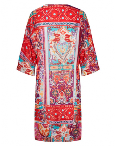 Tunique de plage 100% coton Antigel La Pois Disco (Pois Hippie)