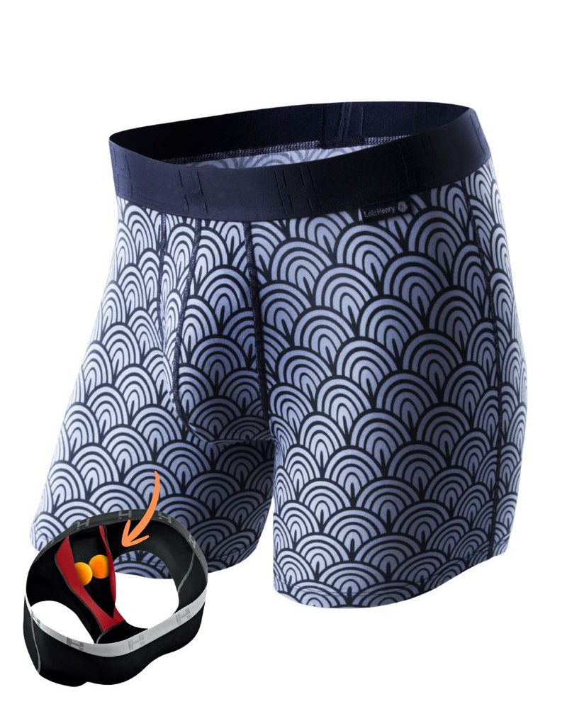 Boxer en modal Loïc Henry Modal Circles (Imprimé Multicolore)