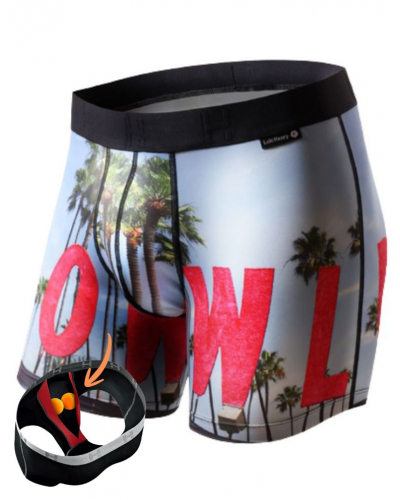 Boxer microfibra Loïc Henry Bowl (Imprimé Multicolore)