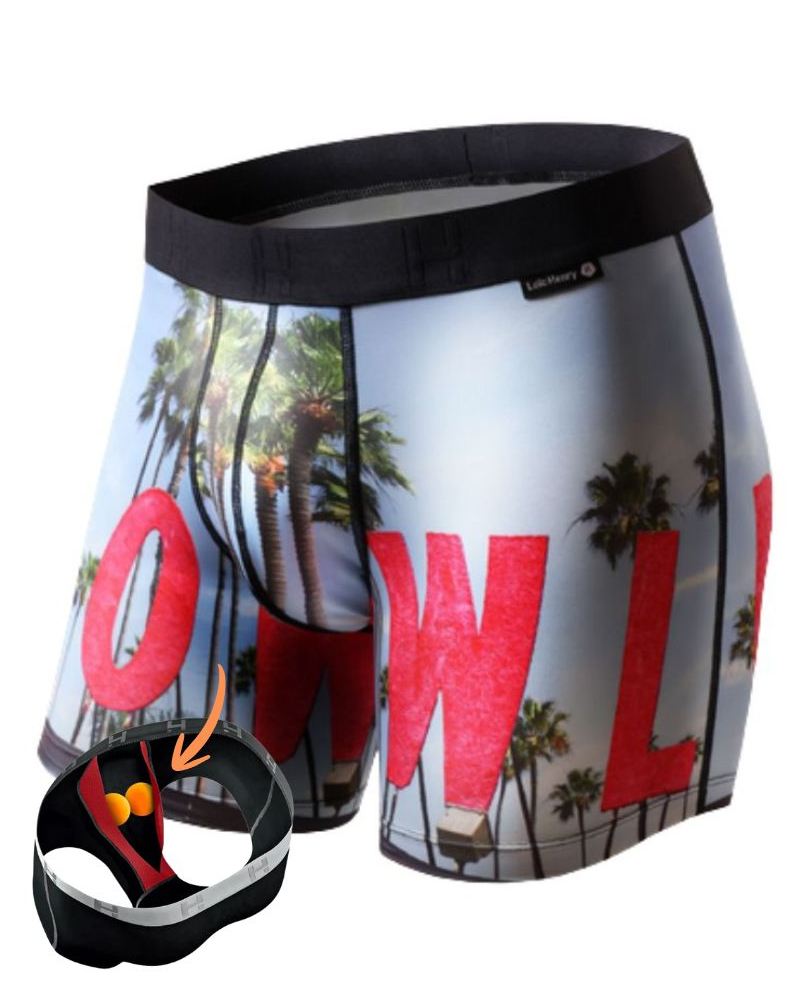 Boxer short microfibre Loïc Henry Bowl (Imprimé Multicolore)