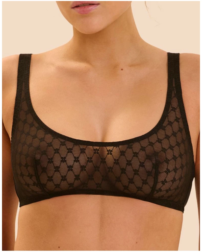 Soutien-gorge sans armature Simone Pérèle Plume (Noir)