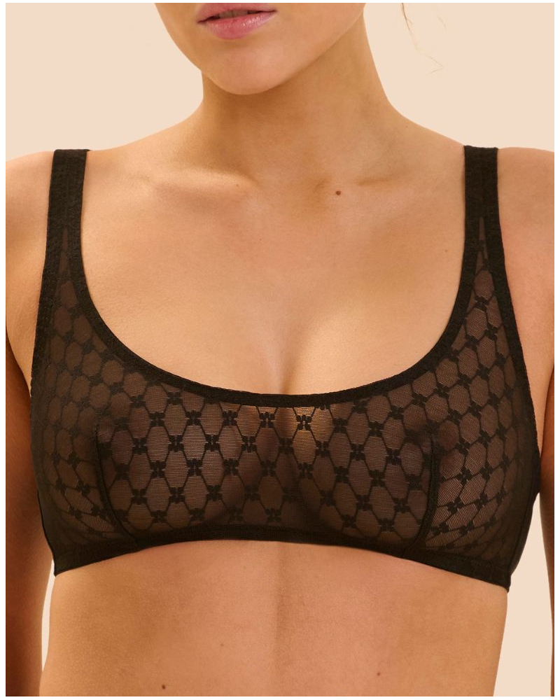 Wireless bra Simone Pérèle Plume (Black)