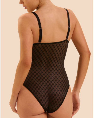 Underwired bodysuit Simone Pérèle Plume (Black)