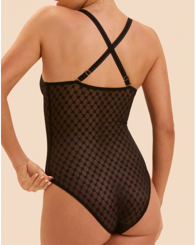 Underwired bodysuit Simone Pérèle Plume (Black)