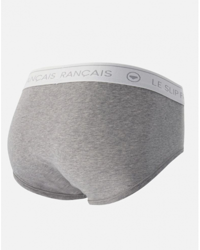 Slip en coton Le Slip Français Intrépide (Gris Chiné)