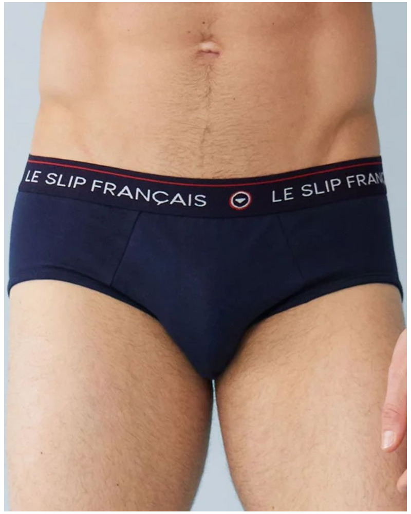 Cotton briefs Le Slip Français Intrépide (Marine)