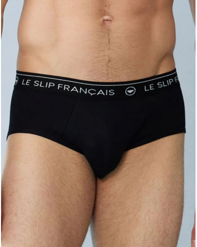 Calzoncillos de algodón Le Slip Français Intrépide (Negro)
