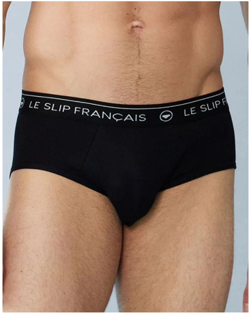 Cotton briefs Le Slip Français Intrépide (Black)