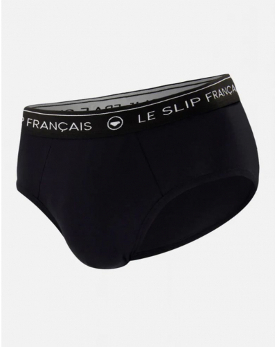Slip en coton Le Slip Français Intrépide (Noir)