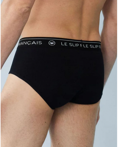 Slip en coton Le Slip Français Intrépide (Noir)