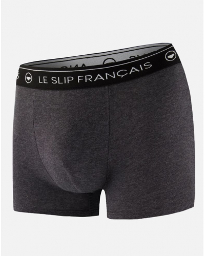 Cotton boxers Le Slip Français Redoutable (Gris Anthracite)