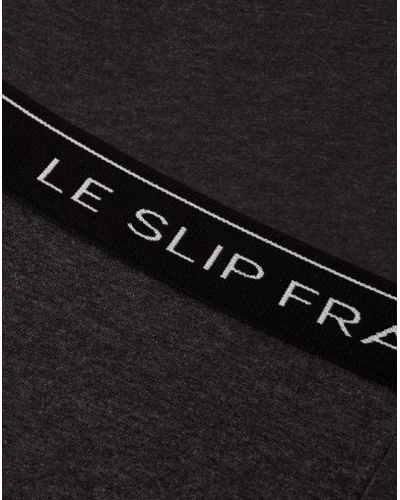 Bóxer de algodón Le Slip Français Redoutable (Gris Anthracite)