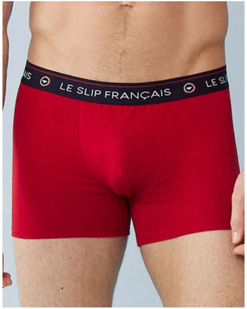 Cotton boxers Le Slip Français Redoutable (Cerise)