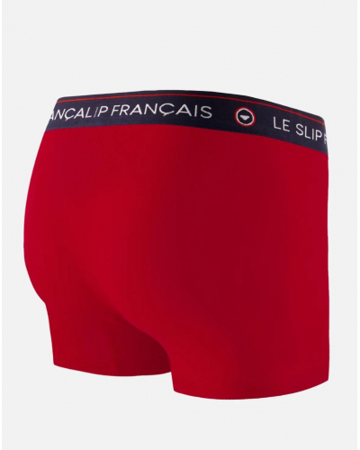 Boxer en coton Le Slip Français Redoutable (Cerise)