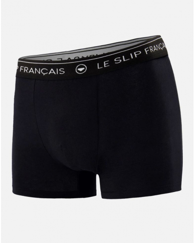 Boxer en coton Le Slip Français Redoutable (Noir)