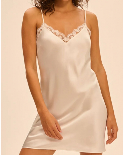 Silk nightdress Simone Pérèle Love Me (Naturel)