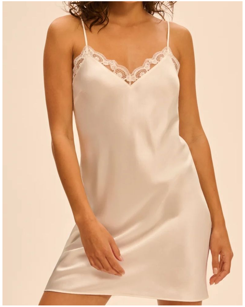 Silk nightdress Simone Pérèle Love Me (Naturel)