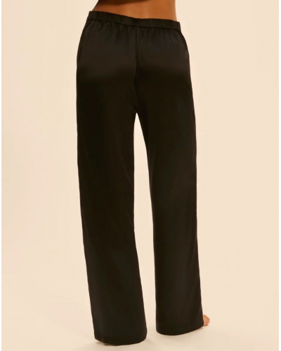 Pantalon 100% Soie Simone Pérèle Love Me (Noir)