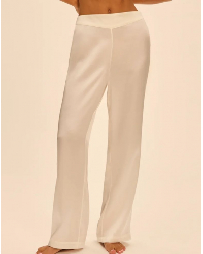 100% Silk pants Simone Pérèle Love Me (Naturel)