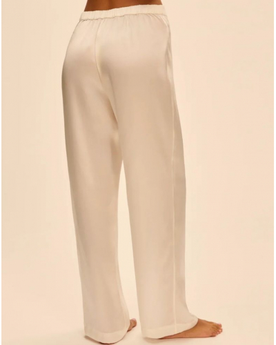 Pantalon 100% Soie Simone Pérèle Love Me (Naturel)
