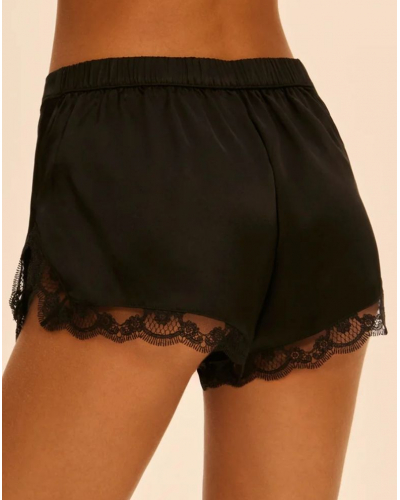 Night silk shorts Simone Pérèle Love Me (Black)