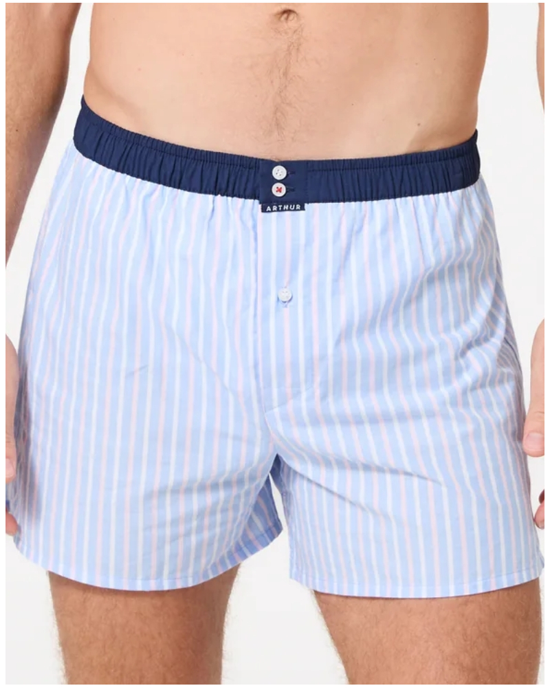 Jockstrap 100% organic cotton Arthur (Bleu)