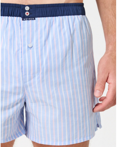 Jockstrap 100% organic cotton Arthur (Bleu)