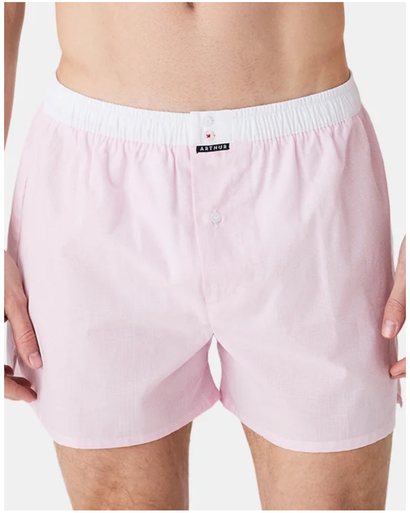 Jockstrap 100% organic cotton Arthur (Rose)