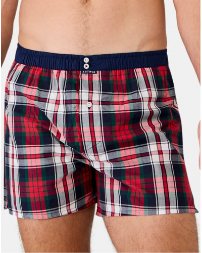 Jockstrap 100% organic cotton Arthur (Rouge)