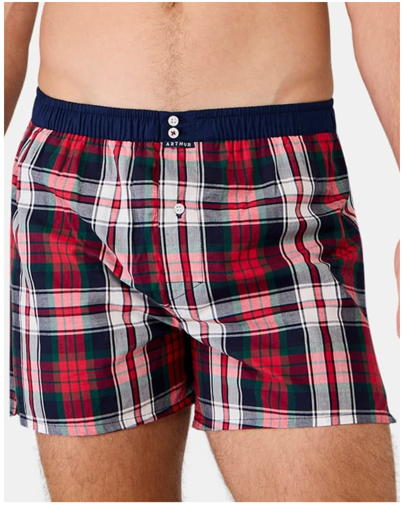 Jockstrap 100% organic cotton Arthur (Rouge)