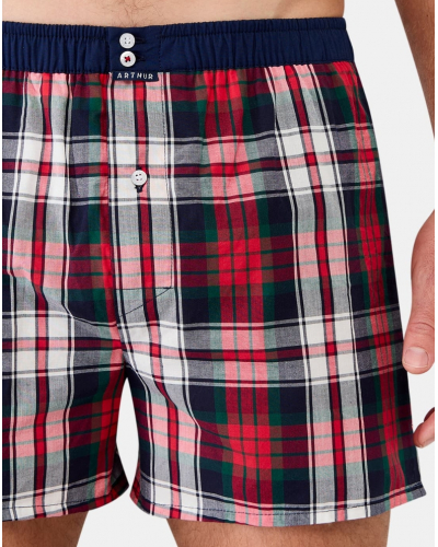 Jockstrap 100% organic cotton Arthur (Rouge)