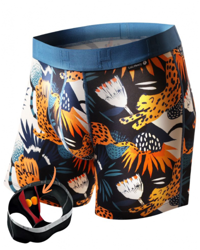 Boxer short modal and cotton Loïc Henry (Panthere)