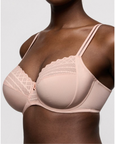 Full-cup bra Prima Donna Twist Twist Side (Powder Rose)