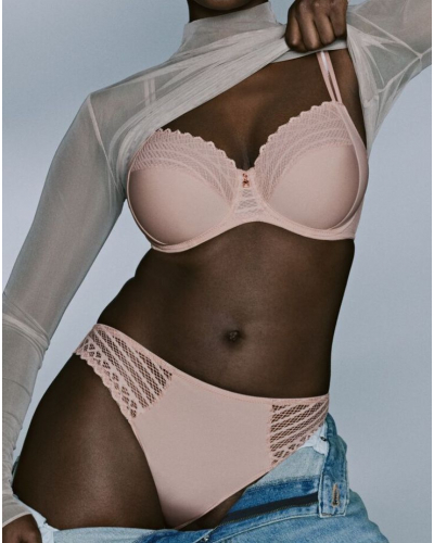 Sujetador copa entera Prima Donna Twist Twist Side (Powder Rose)