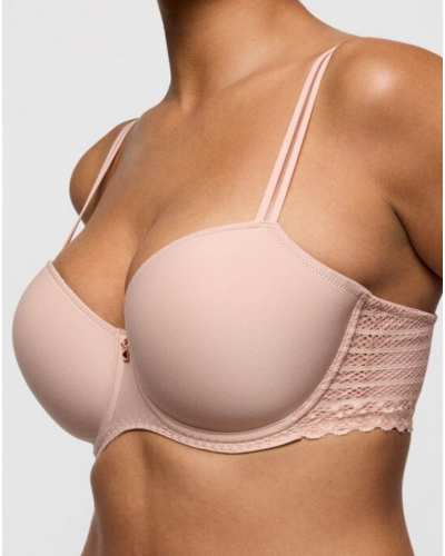 Sujetador balconette con relleno Prima Donna Twist Twist Side (Powder Rose)