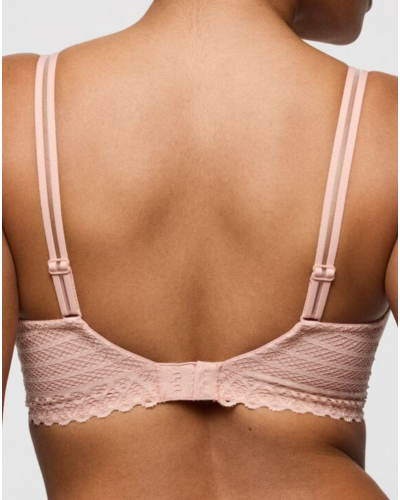 Sujetador balconette con relleno Prima Donna Twist Twist Side (Powder Rose)