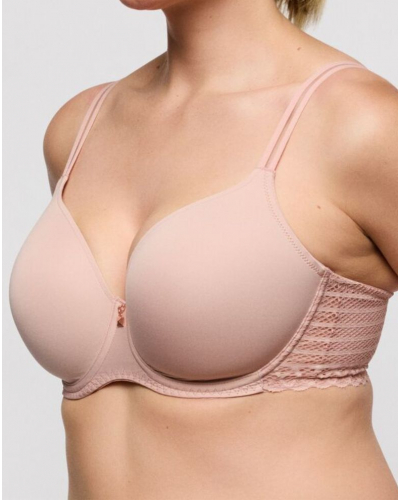 Sujetador preformado forma de corazón Prima Donna Twist Twist Side (Powder Rose)