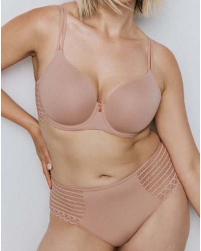 Sujetador preformado forma de corazón Prima Donna Twist Twist Side (Powder Rose)