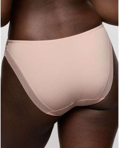 Slip brésilien Prima Donna Twist Twist Side (Powder Rose)