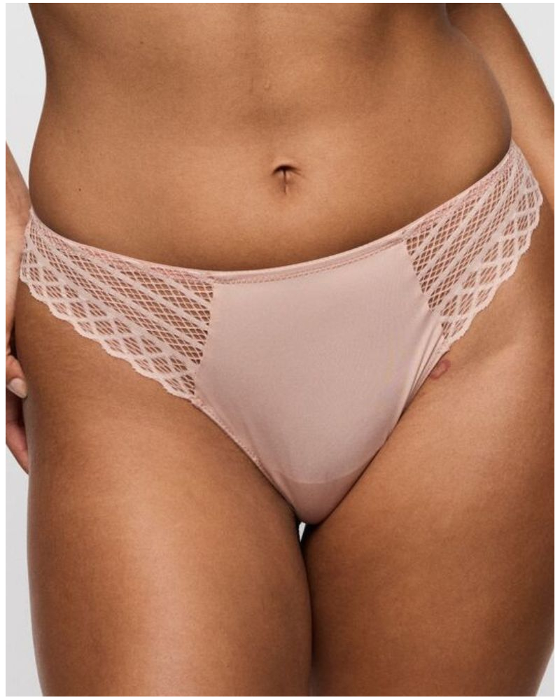 String Prima Donna Twist Twist Side (Powder Rose)
