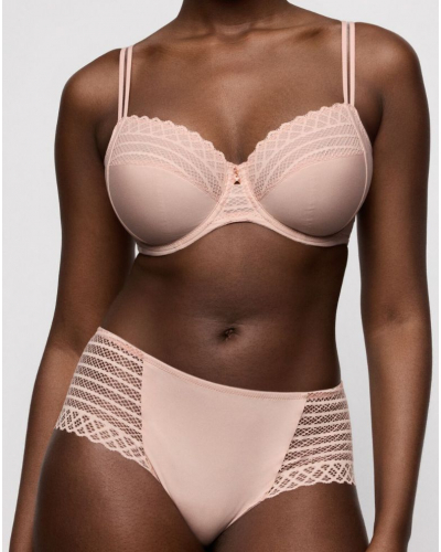 Shorty Prima Donna Twist Twist Side (Powder Rose)