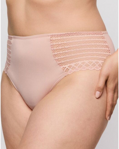 Culotte taille haute Prima Donna Twist Twist Side (Powder Rose)