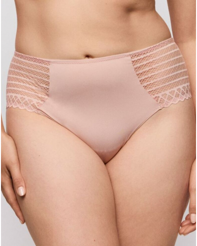 Culotte taille haute Prima Donna Twist Twist Side (Powder Rose)
